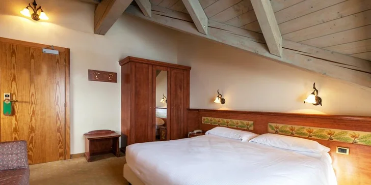 Lyžařský pobyt v Dolomitech: 4* hotel Delle Alpi, polopenze a možnost wellness