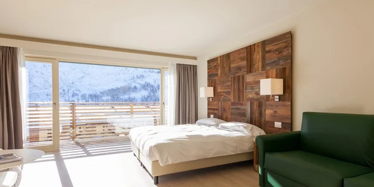 Lyžařský pobyt v Dolomitech: 4* hotel Delle Alpi, polopenze a možnost wellness