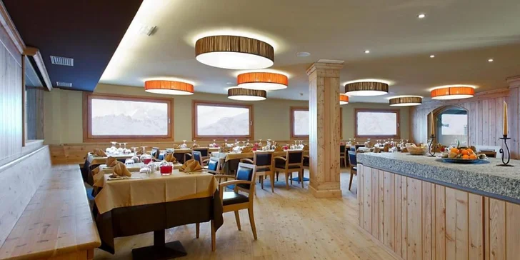 Lyžařský pobyt v Dolomitech: 4* hotel Delle Alpi, polopenze a možnost wellness