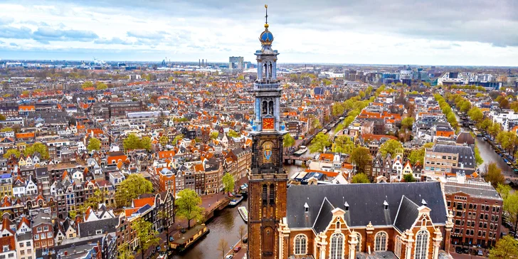 Víkendový Amsterdam: zájezd autobusem s přespáním v hotelu a snídaní