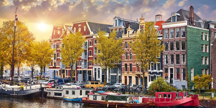 Zájezd do Amsterdamu: 3* hotel se snídaní, doprava i vstupenka do sýrárny