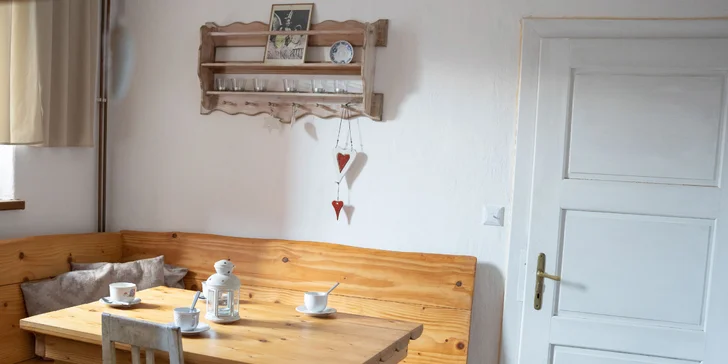 Zážitkový pobyt pro celou rodinu: apartmán na rodinné farmě až pro 6 osob