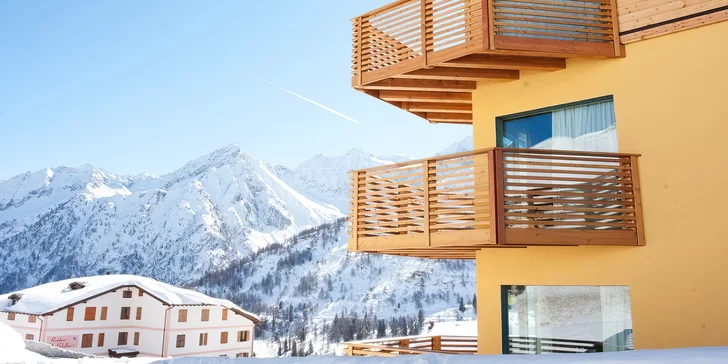 Lyžařský pobyt v Dolomitech: 4* hotel Delle Alpi, polopenze a možnost wellness