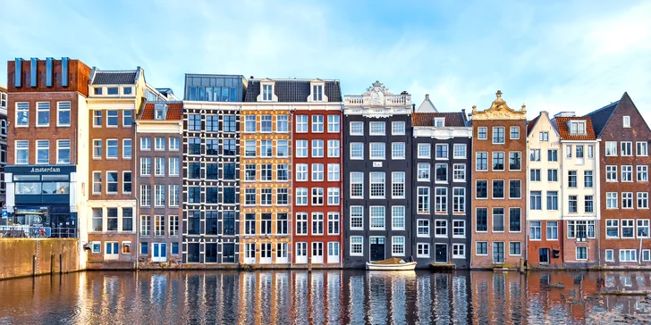 Zájezd do Amsterdamu: 3* hotel se snídaní, doprava i vstupenka do sýrárny