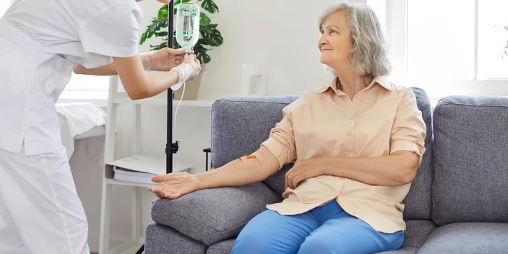 Infuzní balíčky vitamínů: céčko, déčko, imunita i varianty pro seniory