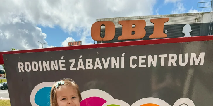 Celodenní vstup do zábavního centra Jojopark pro děti i dospělé: platí ve dnech po–čt