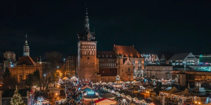 Adventní výlet do Gdaňsku: autobusem s průvodcem, prohlídka města i vánoční trh