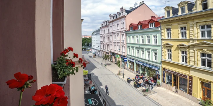 Hotel v centru Karlových Varů: 15 min. pěšky od Mlýnské kolonády, 10 min. od Dvořákových sadů