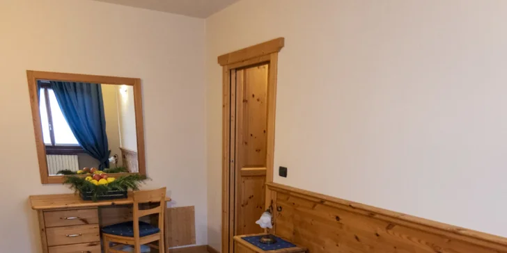 Vybavené apartmány v italských Alpách kousek od skiareálu až pro 6 osob