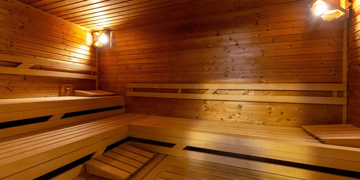 Privátní finská sauna pro dva na 2 hod. vč. zapůjčení prostěradel