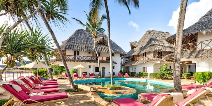 Zanzibar s all inclusive: adults only hotel Dreams Bay Boutique**** s bazénem a pláží, přímý let z ČR