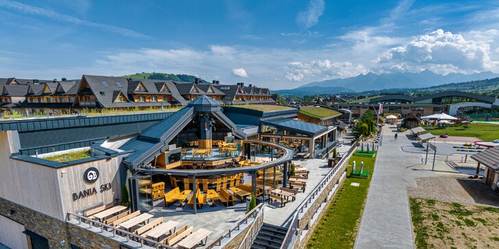 Relax v rodinném hotelu v polských Tatrách: polopenze, termální bazény, wellness i zábava pro děti