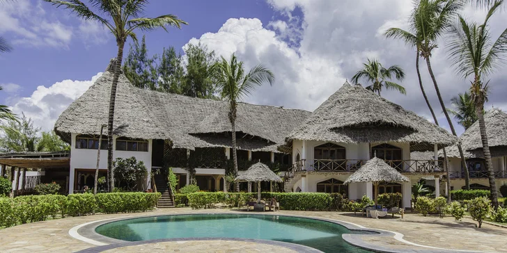 Zanzibar: 4* hotel Waridi Beach Resort and SPA, all inclusive i přímý let