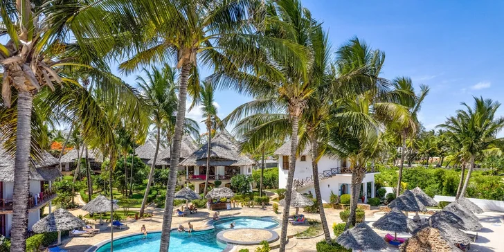 Zanzibar: 4* hotel Waridi Beach Resort and SPA, all inclusive i přímý let