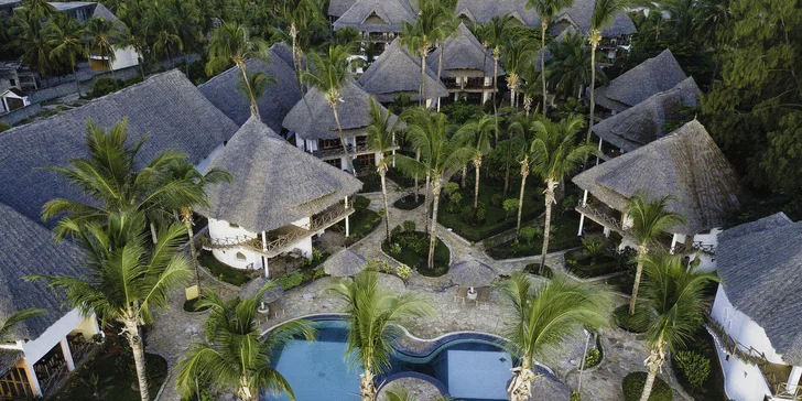 Zanzibar: 4* hotel Waridi Beach Resort and SPA, all inclusive i přímý let