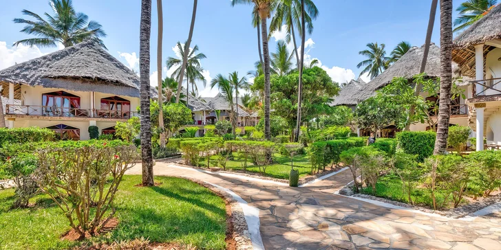 Zanzibar: 4* hotel Waridi Beach Resort and SPA, all inclusive i přímý let