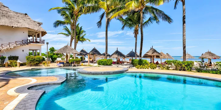 Zanzibar: 4* hotel Waridi Beach Resort and SPA, all inclusive i přímý let