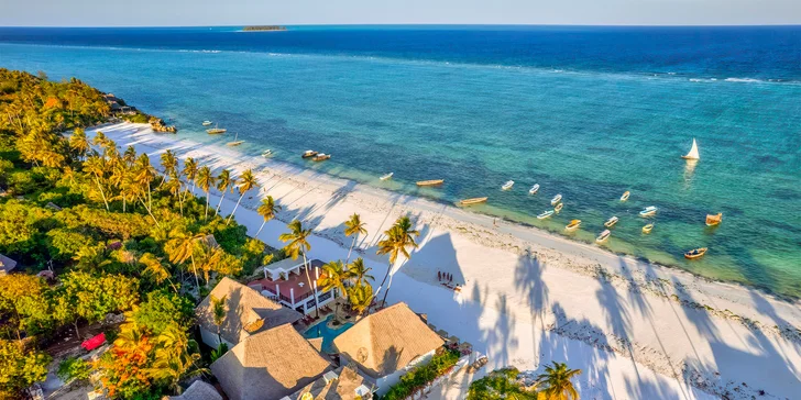 Zanzibar s all inclusive: adults only hotel Dreams Bay Boutique**** s bazénem a pláží, přímý let z ČR