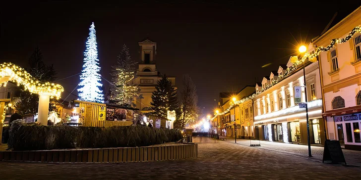 Tatranská zimní pohádka: adventní výlet busem, 2 noci v hotelu se snídaní