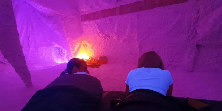 Relaxace zdraví prospěšná: pobyt v solné jeskyni, permanentka i přespání
