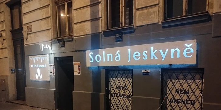 Relaxace zdraví prospěšná: pobyt v solné jeskyni, permanentka i přespání