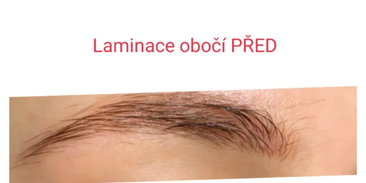 Lash lifting i vč. barvení či úprava obočí nebo prodloužení řas