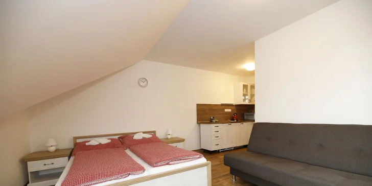 Pobyt v příjemném apartmánu v České Kanadě až pro 5 osob