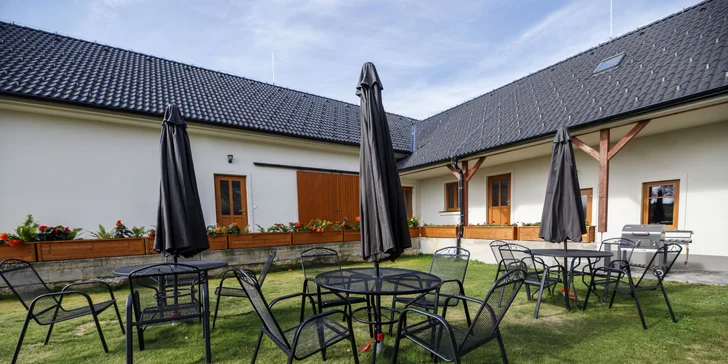Pobyt v příjemném apartmánu v České Kanadě až pro 5 osob