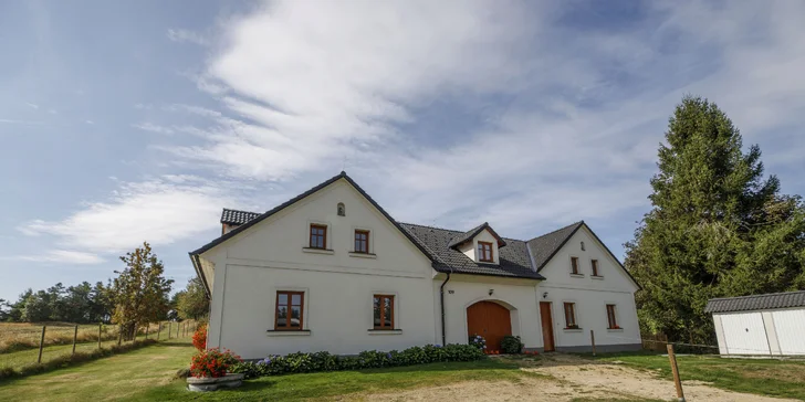 Pobyt v příjemném apartmánu v České Kanadě až pro 5 osob