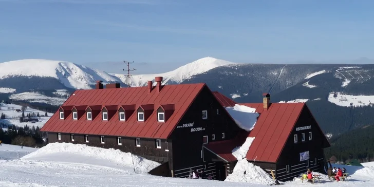 4denní lyžovačka v Peci pod Sněžkou s polopenzí