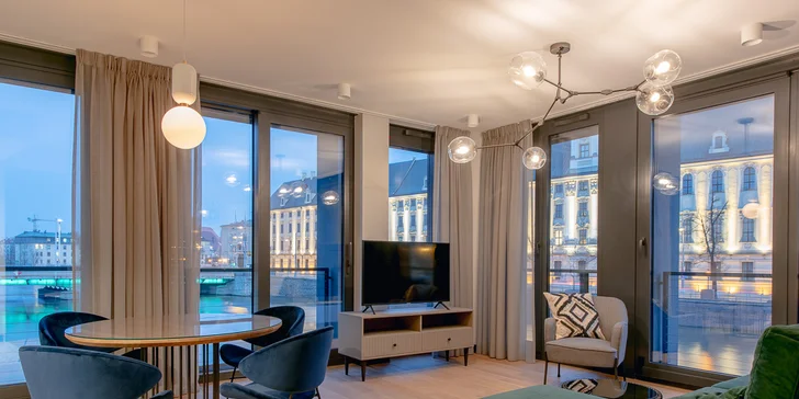 Moderní apartmány v centru Vratislavi u Starého Města i vč. snídaní: 2-6 osob