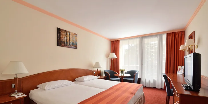 Relax v Maďarsku: 4* lázeňský hotel s polopenzí, neomezený vstup do wellness