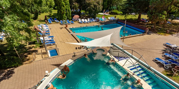 Relax v Maďarsku: 4* lázeňský hotel s polopenzí, neomezený vstup do wellness