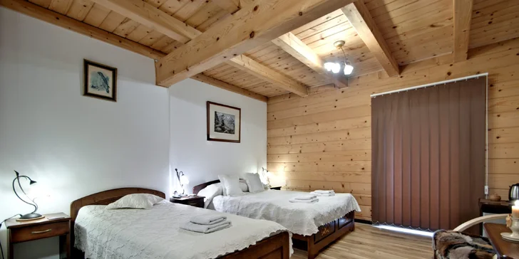 Zakopané pro pár i rodinu: horský penzion se snídaní a privátním wellness