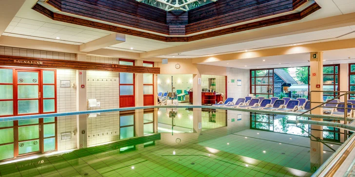 Relax v Maďarsku: 4* lázeňský hotel s polopenzí, neomezený vstup do wellness