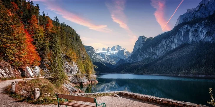 Jednodenní zájezd autobusem k solnému dolu Hallstatt a k jezeru Gosau