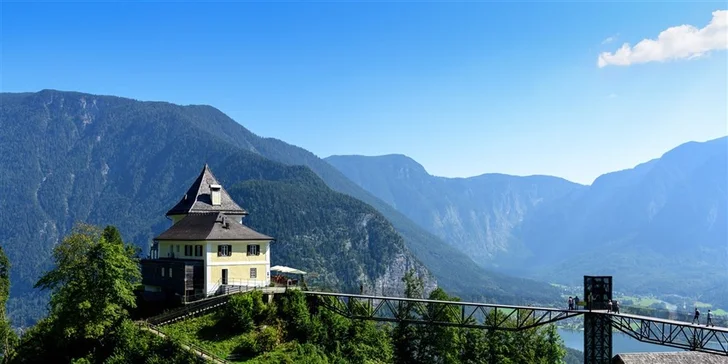 Jednodenní zájezd autobusem k solnému dolu Hallstatt a k jezeru Gosau