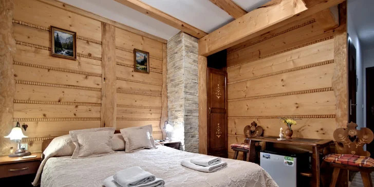 Zakopané pro pár i rodinu: horský penzion se snídaní a privátním wellness