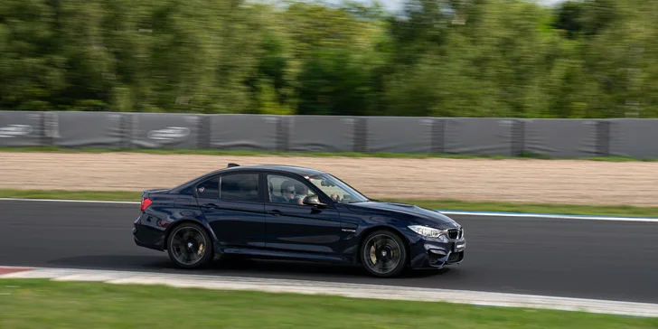 Jízda na závodních okruzích v BMW M3: řízení či spolujízda, 4 místa po celé ČR