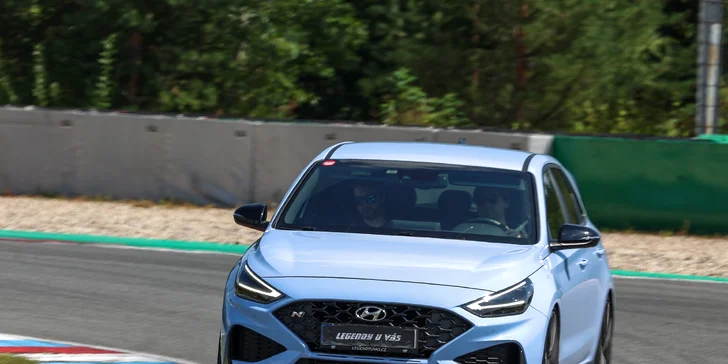 Zážitková jízda ve voze Hyundai i30N: 20–40 min., 5 míst po celé ČR