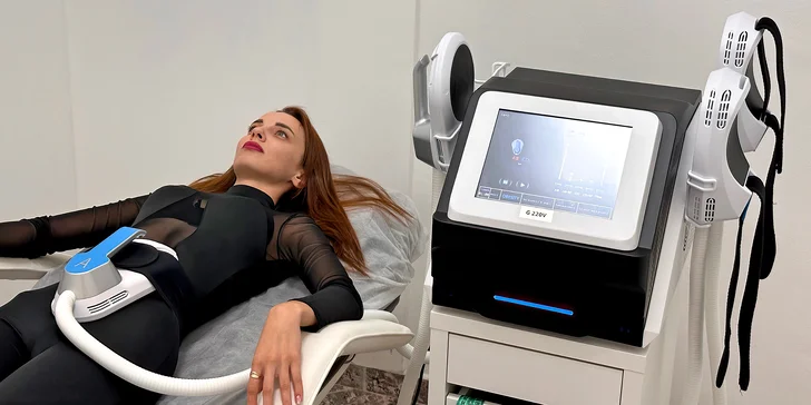 Až pět EMS ošetření partie podle výběru: odbourání tuků a zpevnění svalů