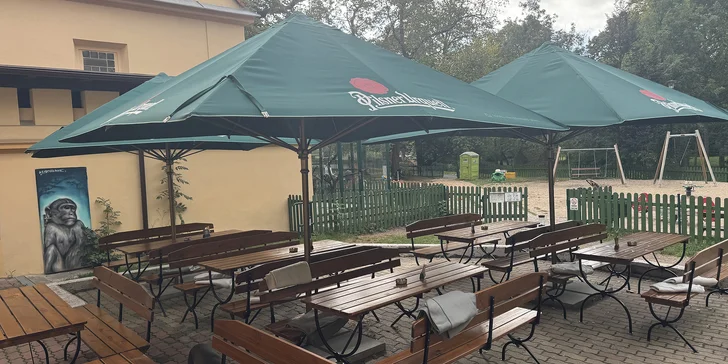 Jedna nebo dvě pizzy o průměru 30 cm podle výběru z 5 druhů