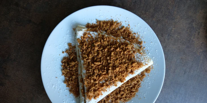 Sladká nebo slaná palačinka dle výběru s kávou pro 1 i 2 osoby