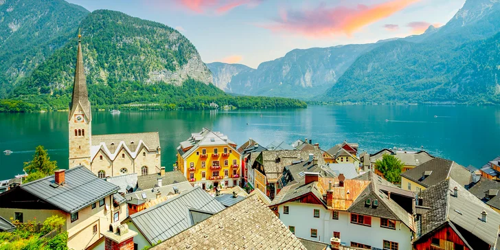 Jednodenní zájezd autobusem k solnému dolu Hallstatt a k jezeru Gosau
