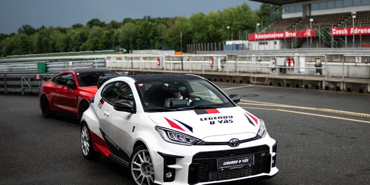 Zážitková jízda v Toyotě GR Yaris na okreskách: 20, 30 nebo 40 min.