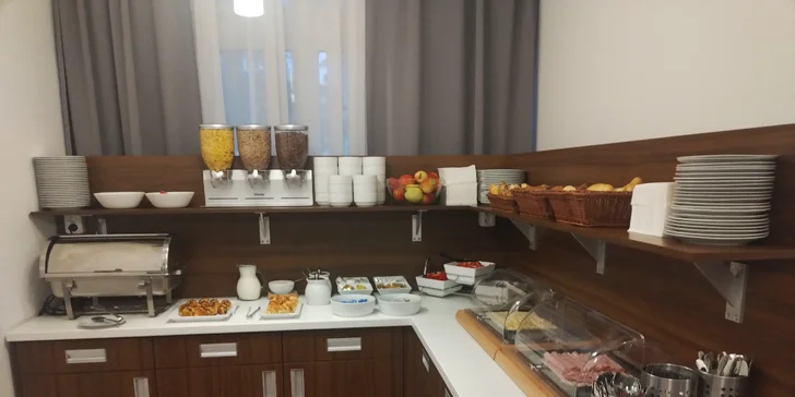 Pobyt na jihu Moravy: hotel s výhledem na zámek Bučovice, snídaně i vstup do wellness