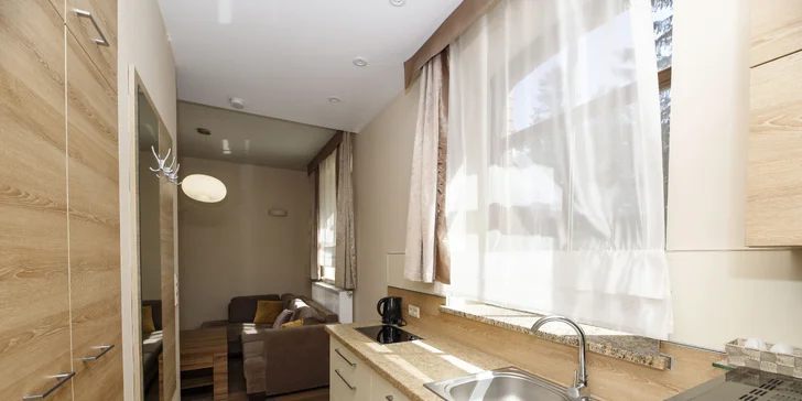 Krásné apartmány v polských Krkonoších: snídaně či polopenze i sauna