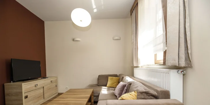 Krásné apartmány v polských Krkonoších: snídaně či polopenze i sauna