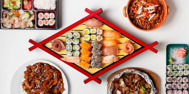Otevřený voucher v hodnotě 300-1000 Kč na jakékoli jídlo z asijské restaurace Jennie's