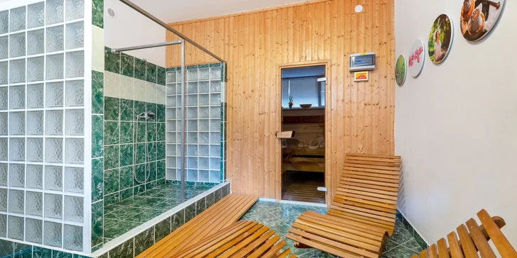 Privátní finská sauna pro dva na 2 hod. vč. zapůjčení prostěradel